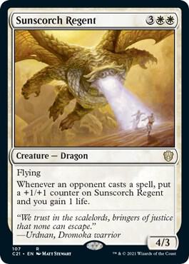 Sunscorch Regent (107) [Commander 2021]