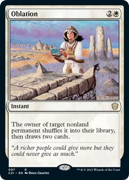 Oblation (97) [Commander 2021]