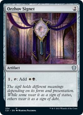 Orzhov Signet (254) [Commander 2021]