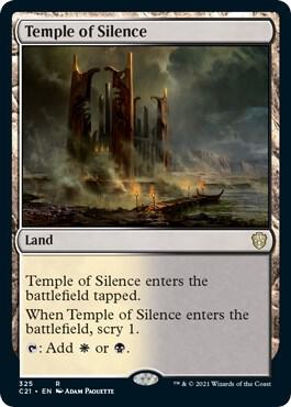 Temple of Silence (325) [Commander 2021]