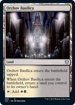 Orzhov Basilica (308) [Commander 2021]