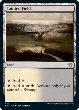 Tainted Field (320) [Commander 2021]