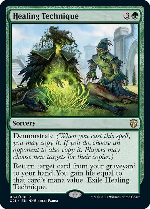 Healing Technique (63) [Commander 2021]