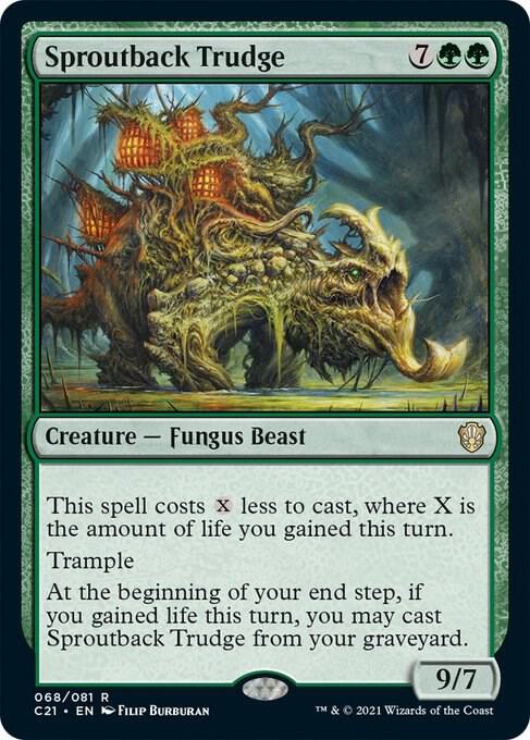 Sproutback Trudge (68) [Commander 2021]