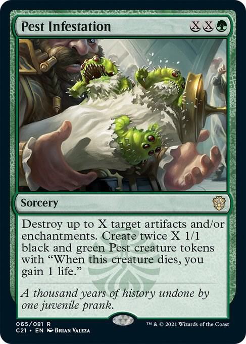 Pest Infestation (65) [Commander 2021]