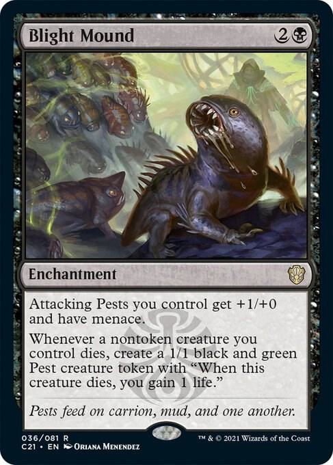 Blight Mound (36) [Commander 2021]
