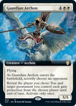 Guardian Archon (Extended Art) (344) [Commander 2021] [Extended Art]