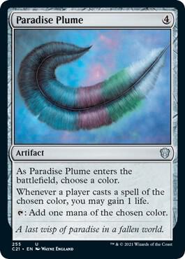Paradise Plume (255) [Commander 2021]