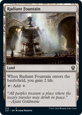 Radiant Fountain (310) [Commander 2021]