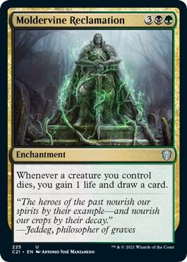 Moldervine Reclamation (225) [Commander 2021]