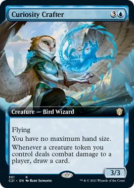Curiosity Crafter (Extended Art) (351) [Commander 2021] [Extended Art]