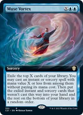 Muse Vortex (Extended Art) (355) [Commander 2021] [Extended Art]