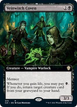 Veinwitch Coven (Extended Art) (373) [Commander 2021] [Extended Art]