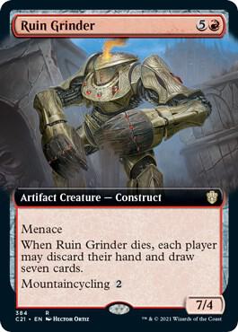 Ruin Grinder (Extended Art) (384) [Commander 2021] [Extended Art]