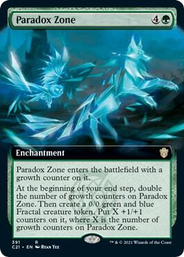 Paradox Zone (Extended Art) (391) [Commander 2021] [Extended Art]