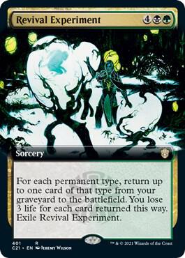 Revival Experiment (Extended Art) (401) [Commander 2021] [Extended Art]