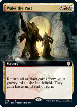 Wake the Past (Extended Art) (402) [Commander 2021] [Extended Art]