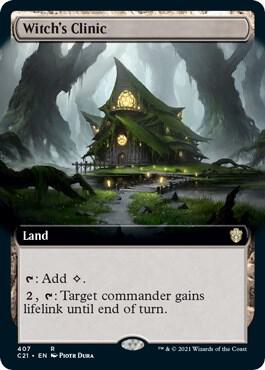 Witch's Clinic (Extended Art) (407) [Commander 2021] [Extended Art]