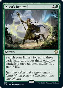 Nissa's Renewal (201) [Commander 2021]