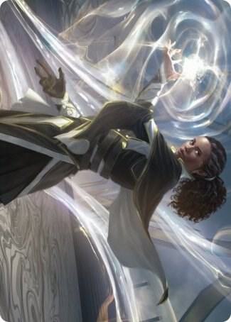 Clever Lumimancer Art Card (2) [Strixhaven Art Series]