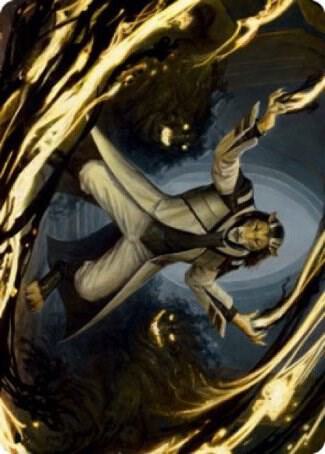 Leonin Lightscribe Art Card (3) [Strixhaven Art Series]