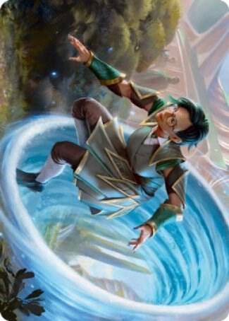 Vortex Runner Art Card (6) [Strixhaven Art Series]