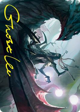 Specter of the Fens Art Card (Gold-Stamped Signature) (11) [Strixhaven Art Series]