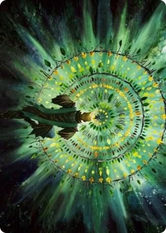 Verdant Mastery Art Card (19) [Strixhaven Art Series]