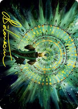 Verdant Mastery Art Card (Gold-Stamped Signature) (19) [Strixhaven Art Series]
