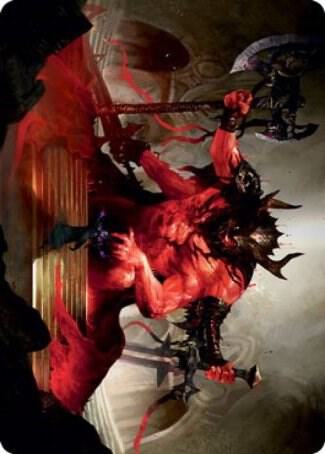 Awaken the Blood Avatar Art Card (20) [Strixhaven Art Series]