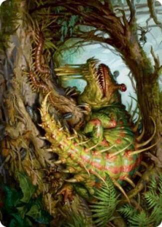 Blex, Vexing Pest Art Card (22) [Strixhaven Art Series]