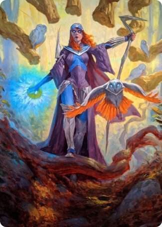 Kasmina, Enigma Sage Art Card (29) [Strixhaven Art Series]