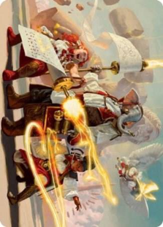 Lorehold Command Art Card (31) [Strixhaven Art Series]