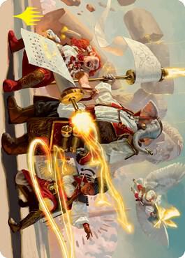 Lorehold Command Art Card (Gold-Stamped Signature) (31) [Strixhaven Art Series]