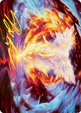 Magma Opus Art Card (Gold-Stamped Signature) (32) [Strixhaven Art Series]