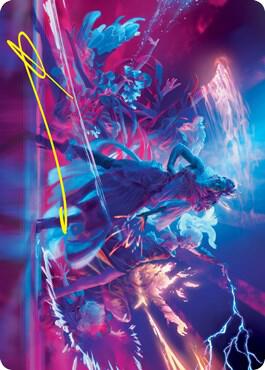 Prismari Command Art Card (Gold-Stamped Signature) (35) [Strixhaven Art Series]