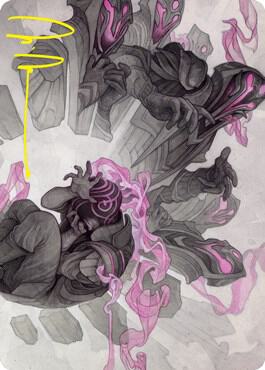 Rise of Extus Art Card (Gold-Stamped Signature) (37) [Strixhaven Art Series]