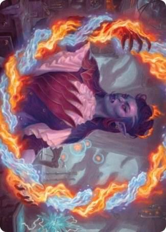 Rootha, Mercurial Artist Art Card (38) [Strixhaven Art Series]
