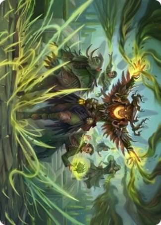 Witherbloom Command Art Card (45) [Strixhaven Art Series]