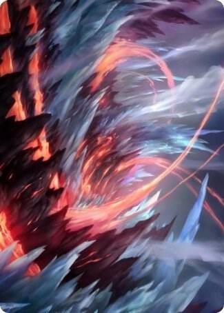 Frostboil Snarl Art Card (47) [Strixhaven Art Series]