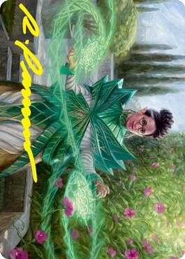 Kianne, Dean of Substance Art Card (Gold-Stamped Signature) (51) [Strixhaven Art Series]