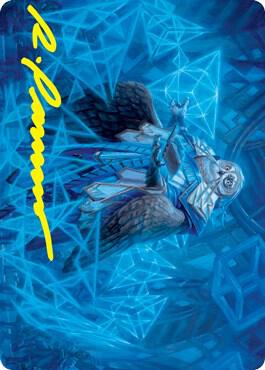 Imbraham, Dean of Theory Art Card (Gold-Stamped Signature) (52) [Strixhaven Art Series]