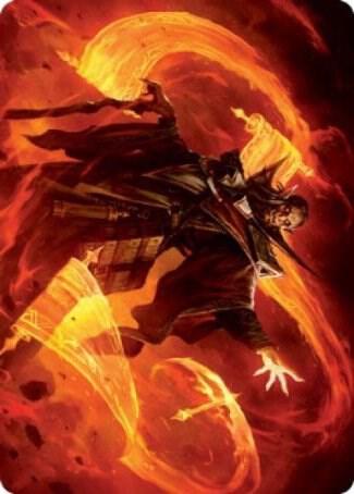 Plargg, Dean of Chaos Art Card (53) [Strixhaven Art Series]