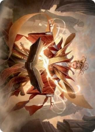 Augusta, Dean of Order Art Card (54) [Strixhaven Art Series]