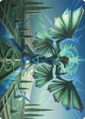 Tanazir Quandrix Art Card (60) [Strixhaven Art Series]