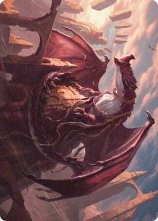 Velomachus Lorehold Art Card (61) [Strixhaven Art Series]