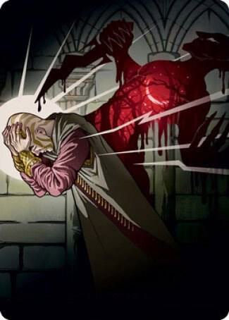 Agonizing Remorse Art Card (70) [Strixhaven Art Series]
