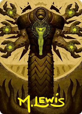 Inquisition of Kozilek Art Card (Gold-Stamped Signature) (71) [Strixhaven Art Series]