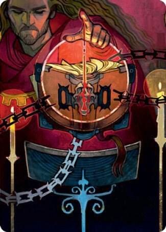 Sign in Blood Art Card (72) [Strixhaven Art Series]