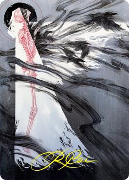 Tendrils of Agony Art Card (Gold-Stamped Signature) (73) [Strixhaven Art Series]